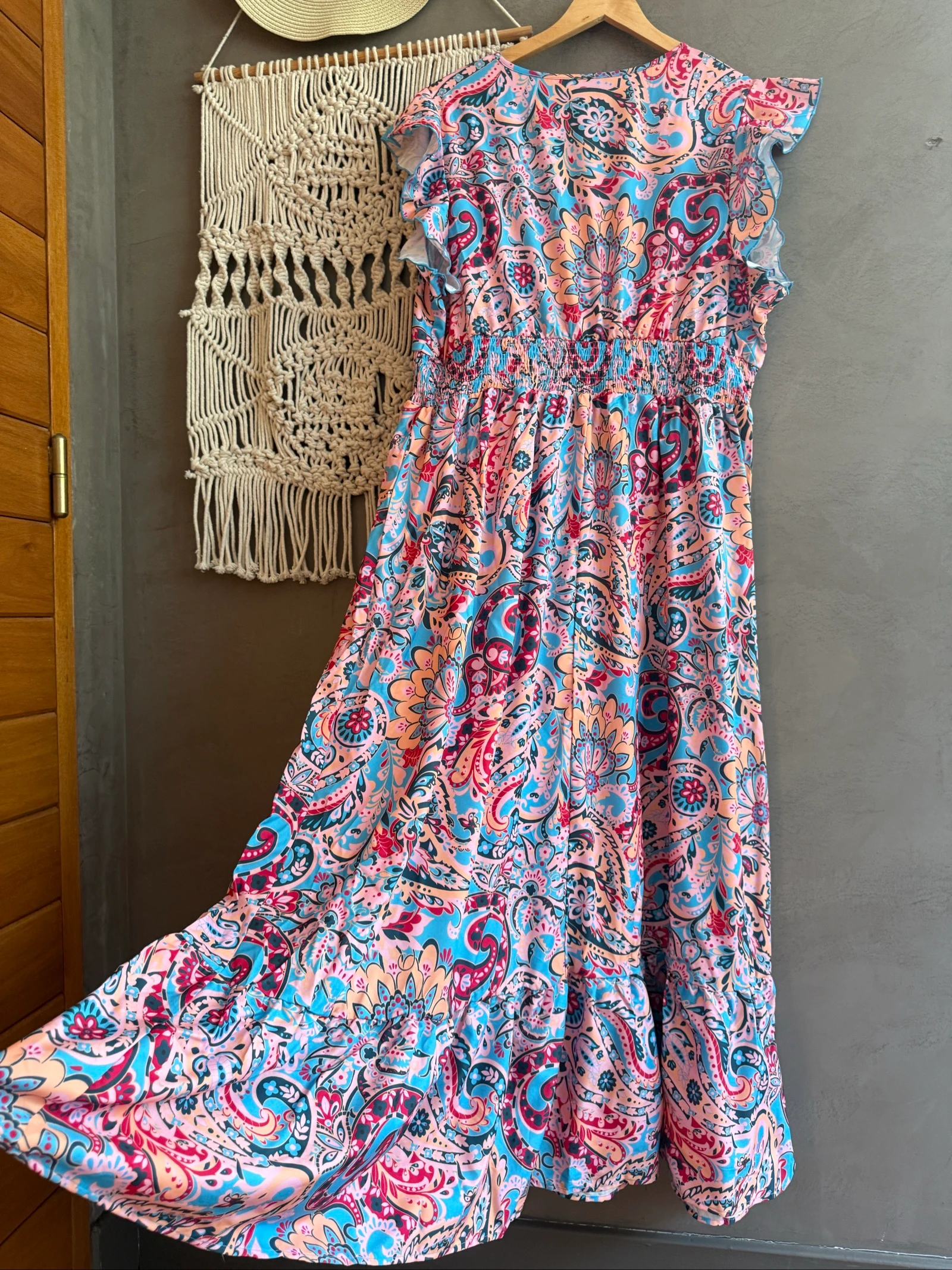Vestido talla 50 bohemio elegante bonitos colores – photo 4